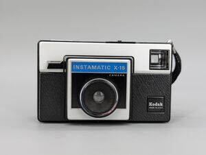 Vintage Kodak Instamatic X-15 Camera with Original Box & Film Untested